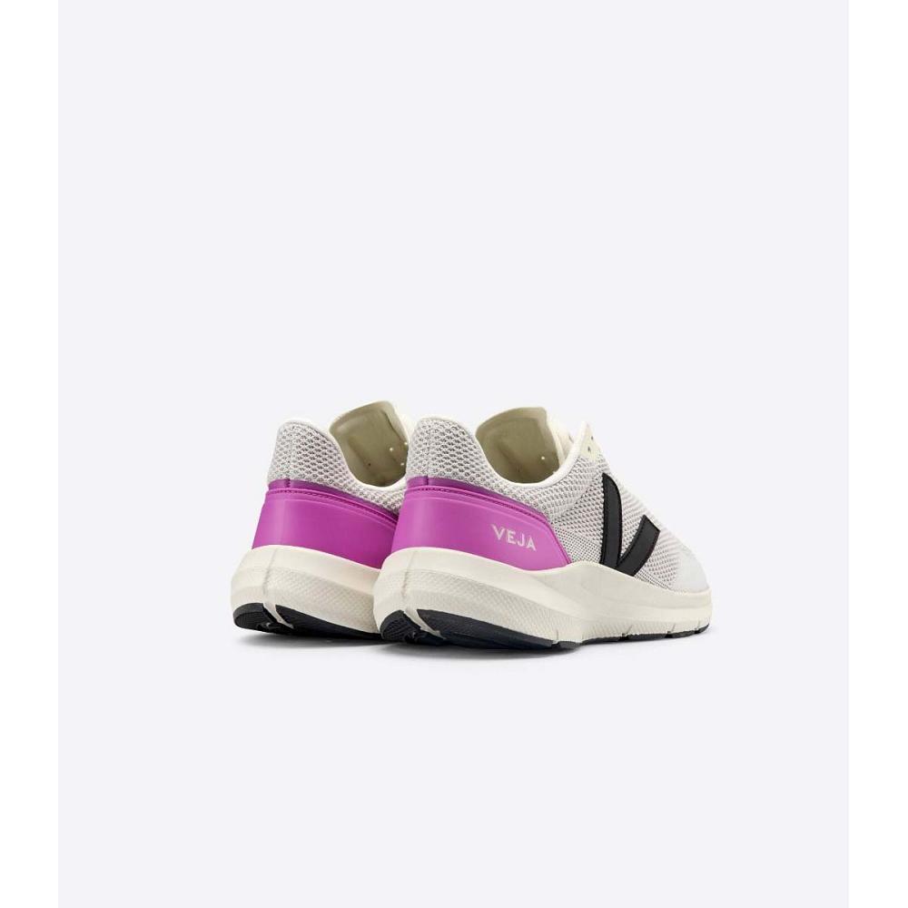 Pantofi Barbati Veja MARLIN V-KNIT White/Purple | RO 242TCE